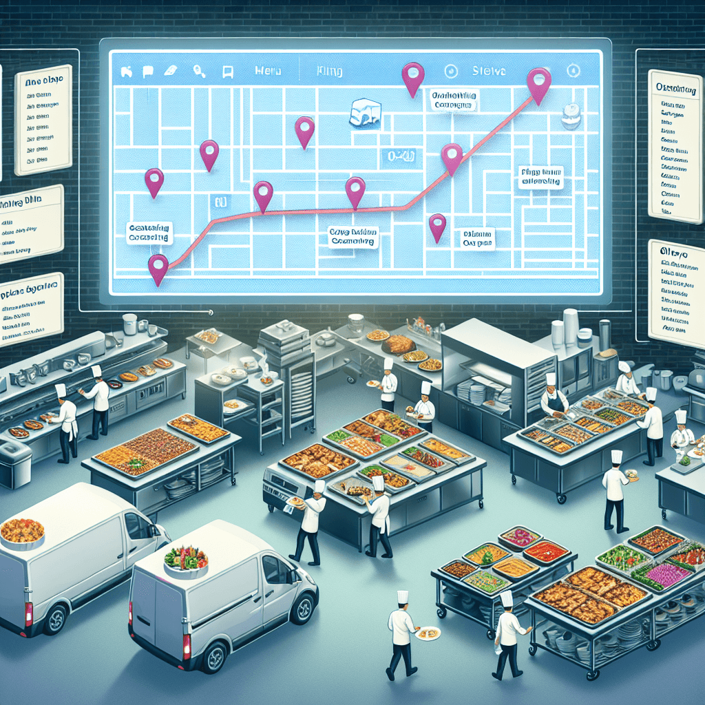 Google Maps Optimization for Caterers