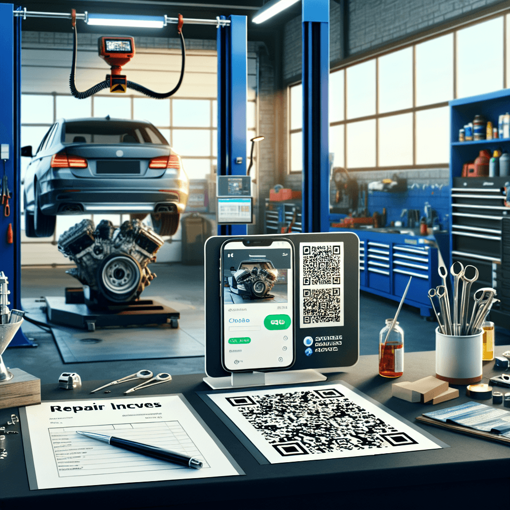 QR Code Payments for Auto Repair Shops