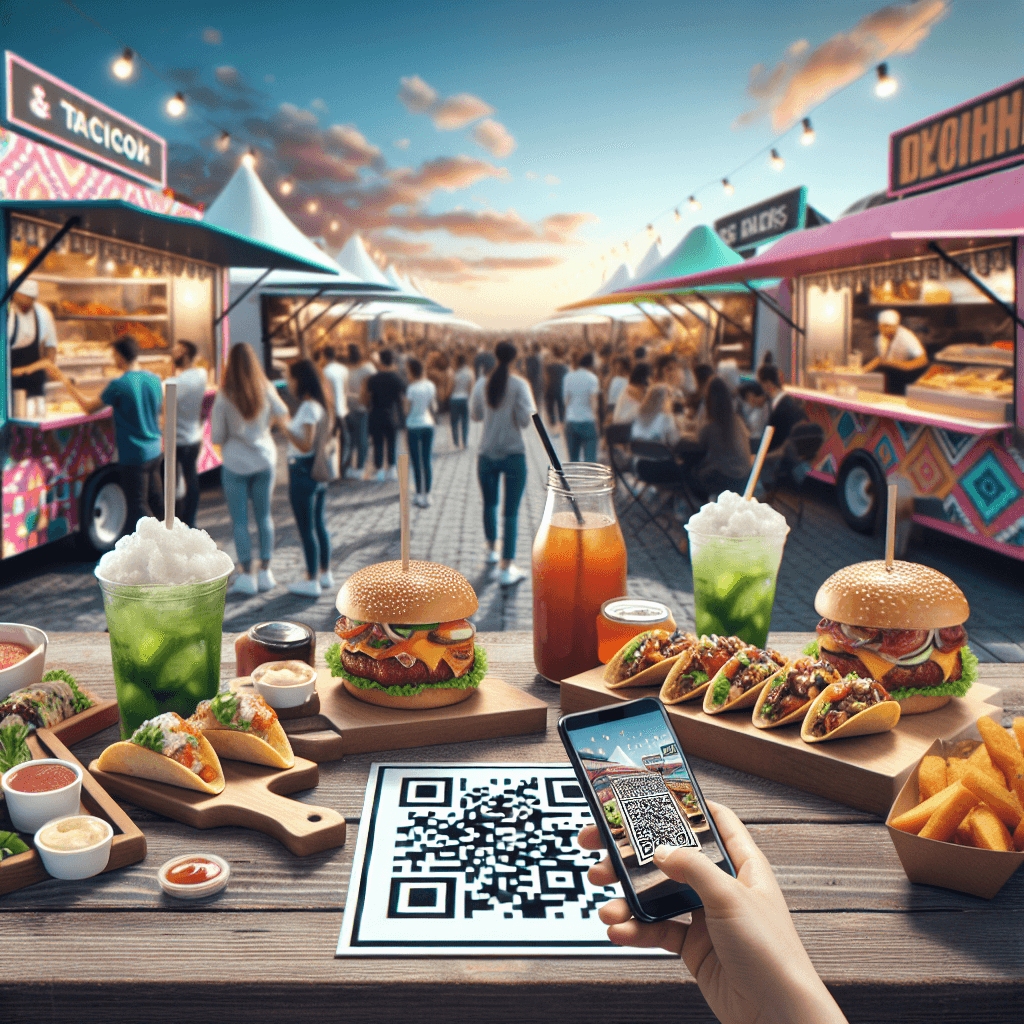 QR Code Payments for Food Trucks