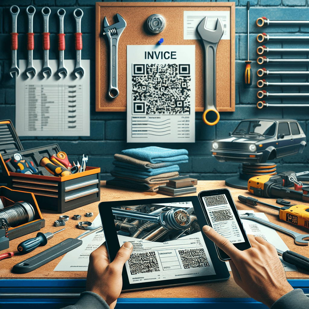 QR Code Payments for Mechanics