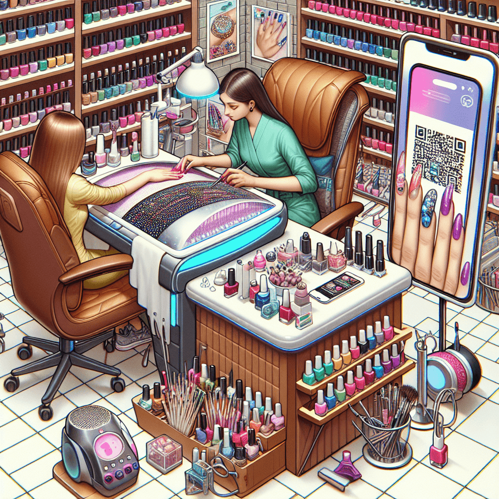 QR Code Payments for Nail Salons
