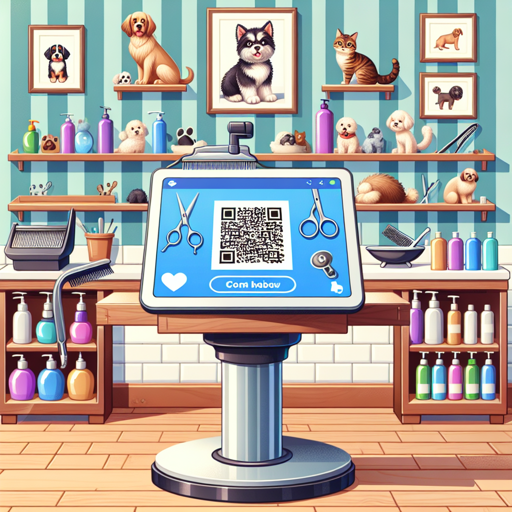 QR Code Payments for Pet Groomers